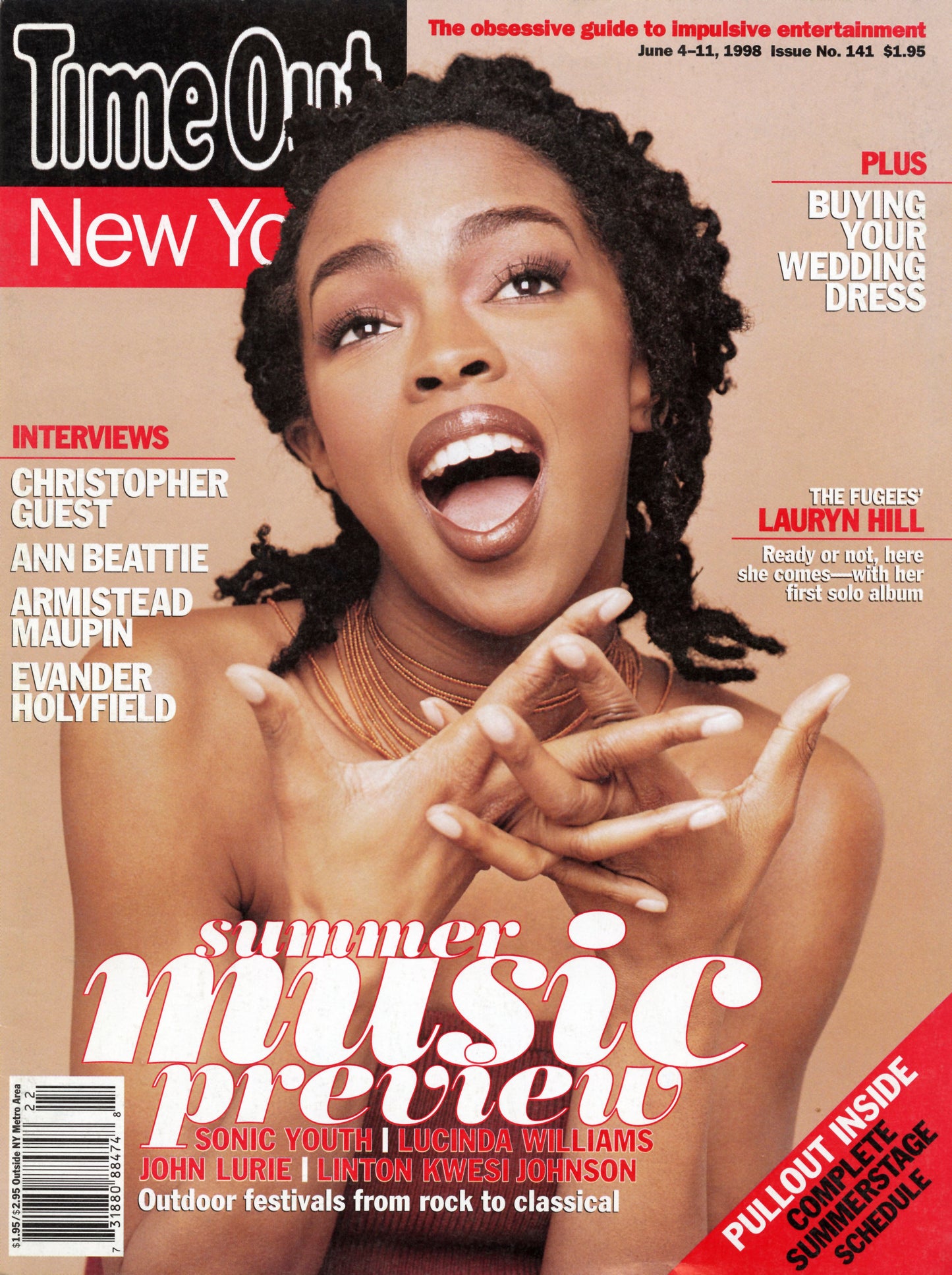 Lauryn Hill - Time Out - New York 1997