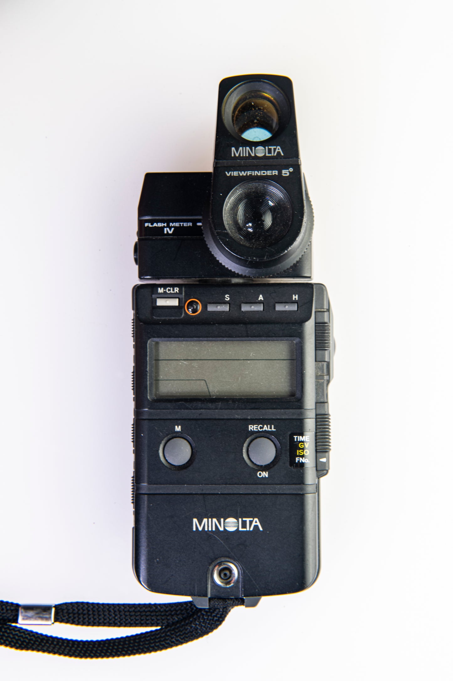 Minolta Flash Meter IV with 5 Degree Viewfinder Spot Attachment