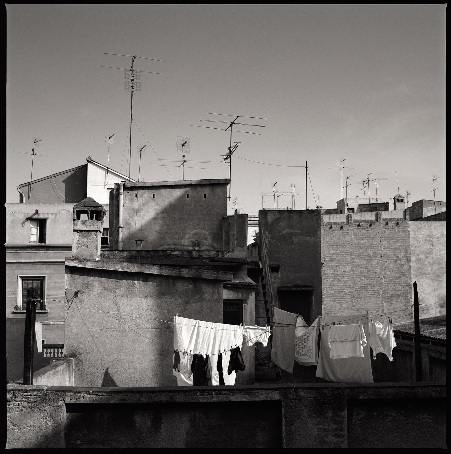 Rooftops of Barcelona - Spain 1996