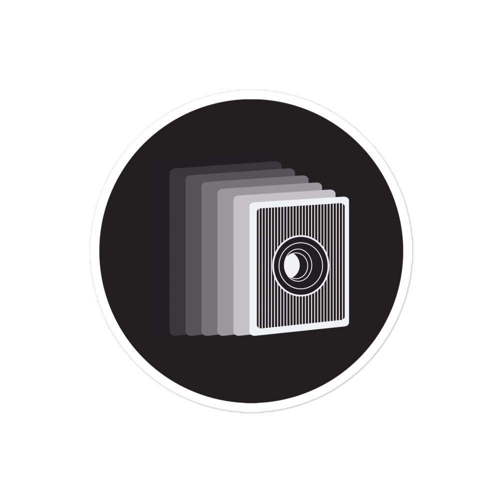 KWAKUSHOP Logo Circle Sticker