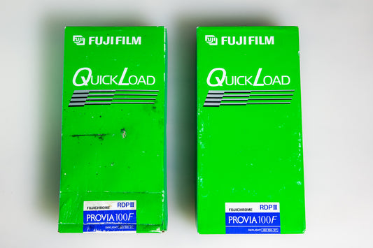 Fujifilm Provia 100F RDP III 4x5 - 2X 20 Sheets - Exp 2005