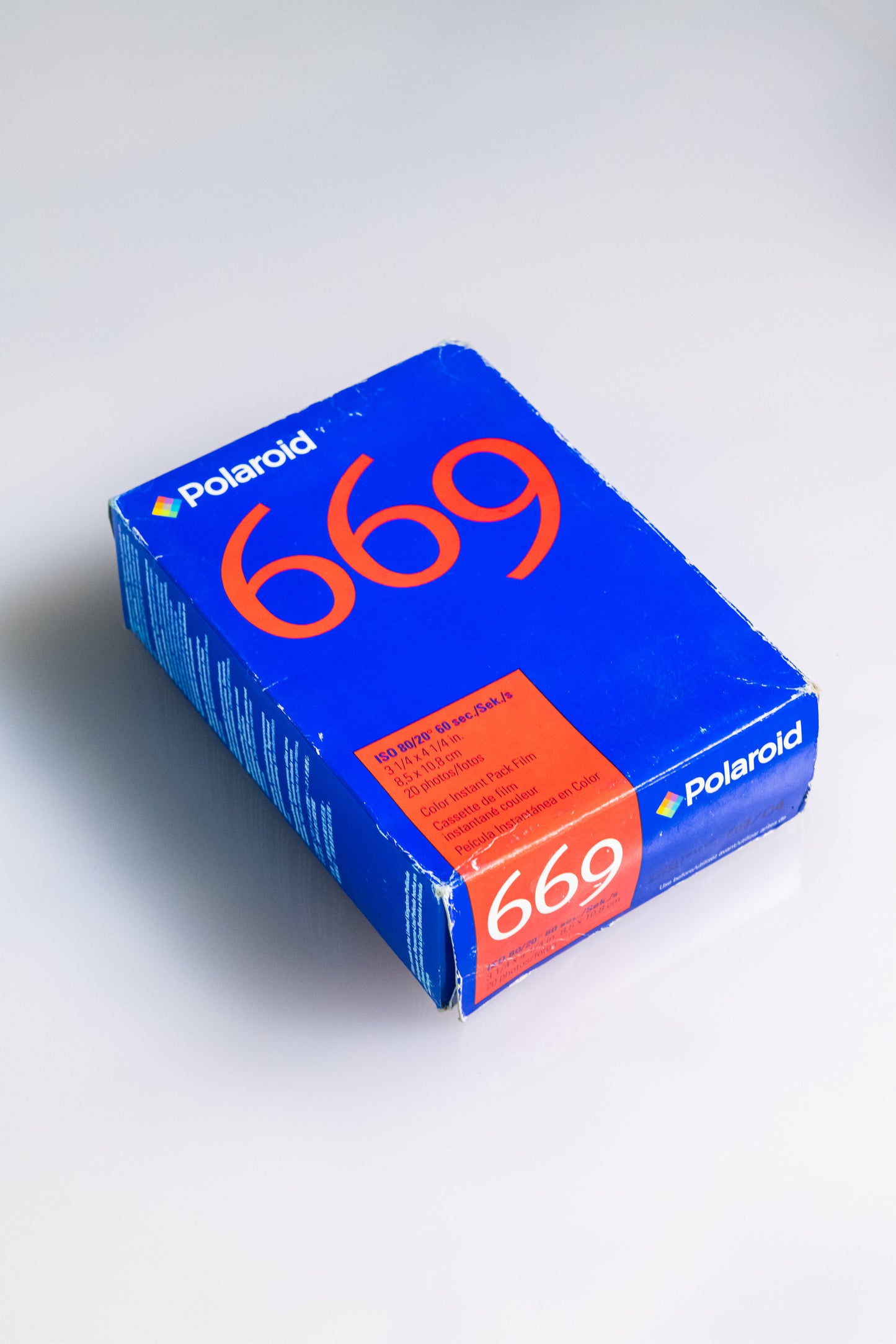 3 Double Packs Polaroid - Type 669 - Exp 2004