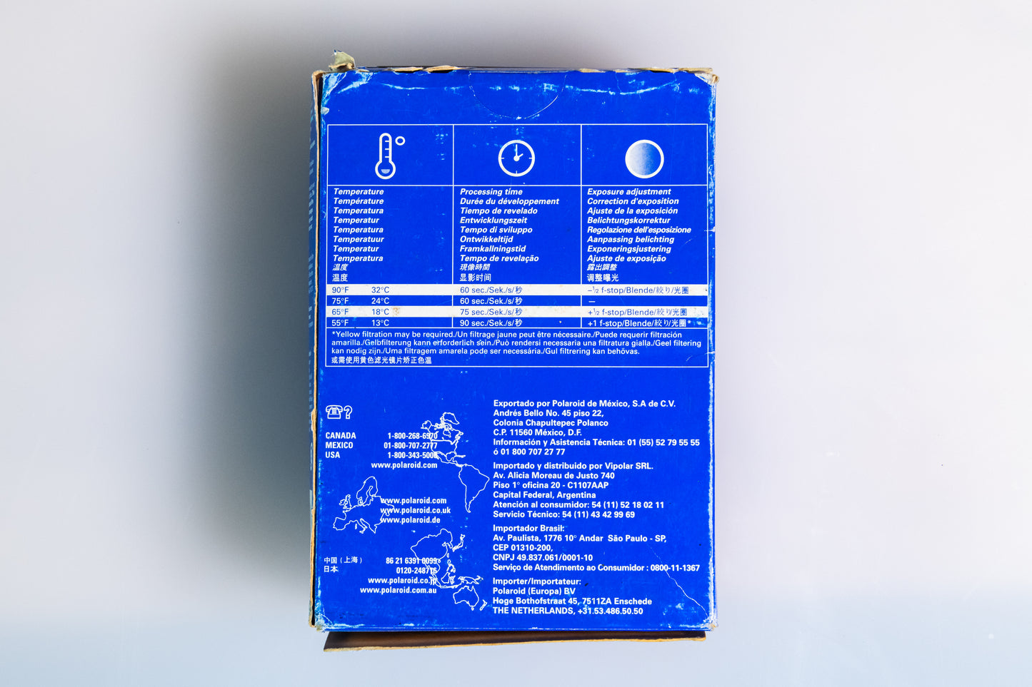 3 Double Packs Polaroid - Type 669 - Exp 2004