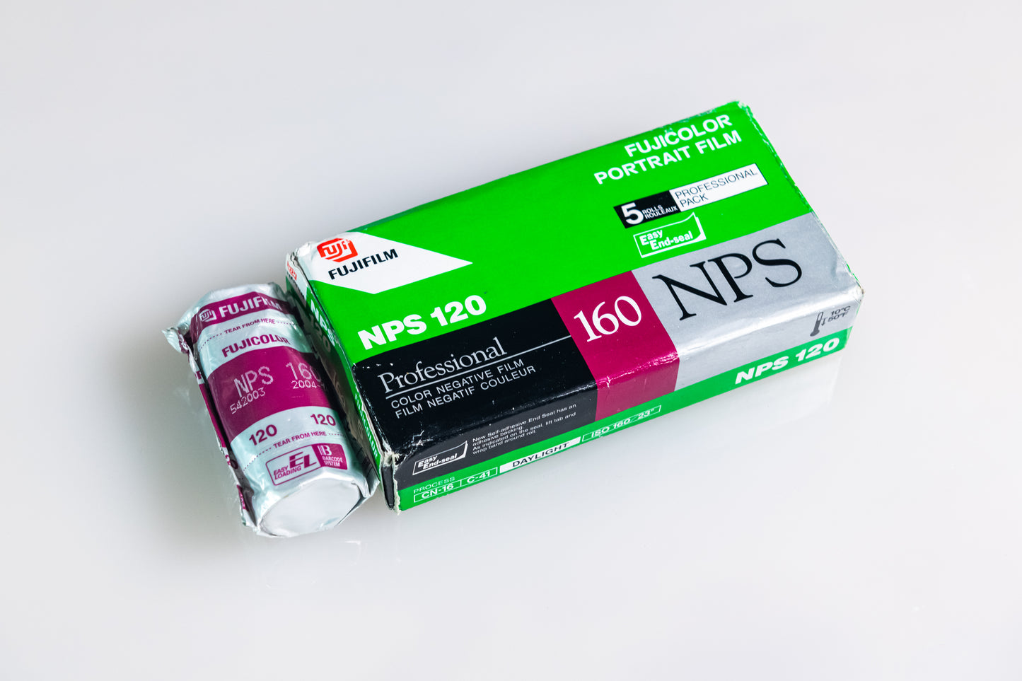 6 Rolls Fuji NPS 160 120mm - Exp 2004