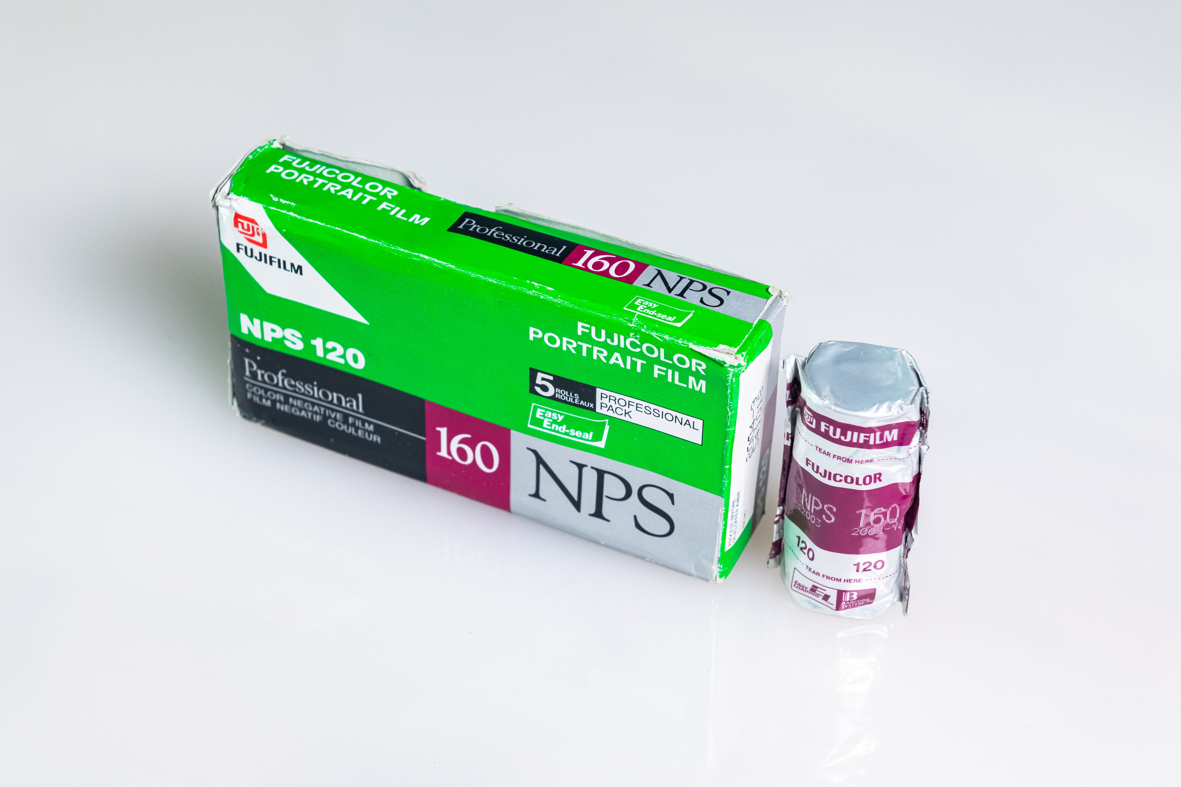 6 Rolls Fuji NPS 160 120mm - Exp 2004 – KWAKUSHOP