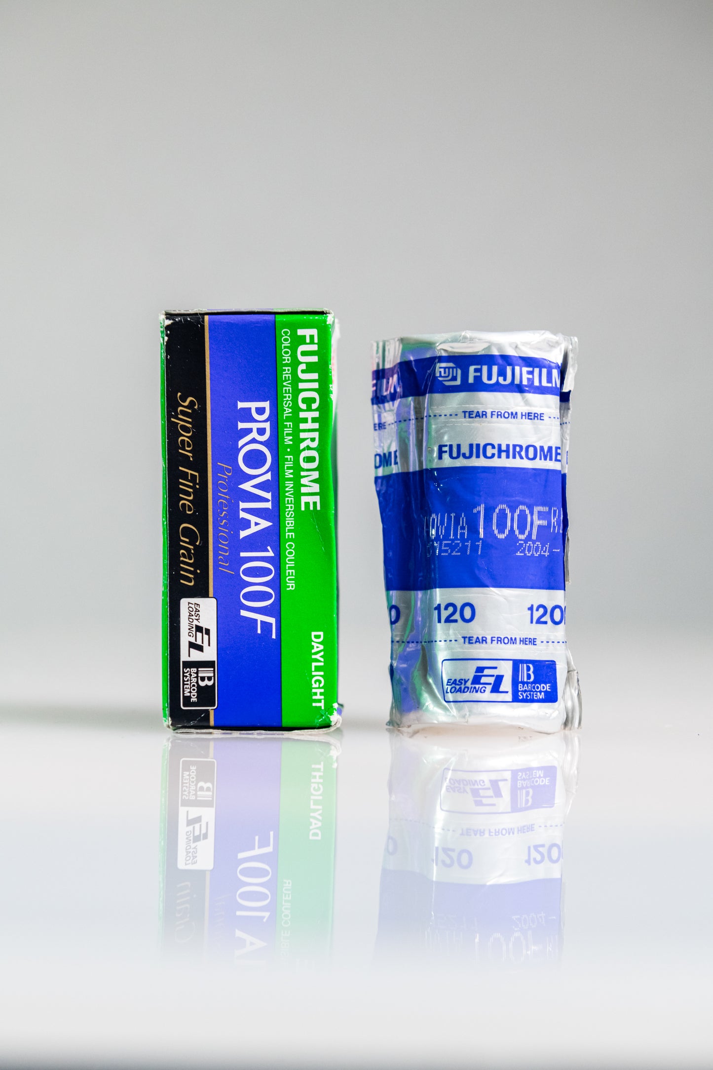 6 Rolls Fuji Provia 100F 120mm - Exp 2004