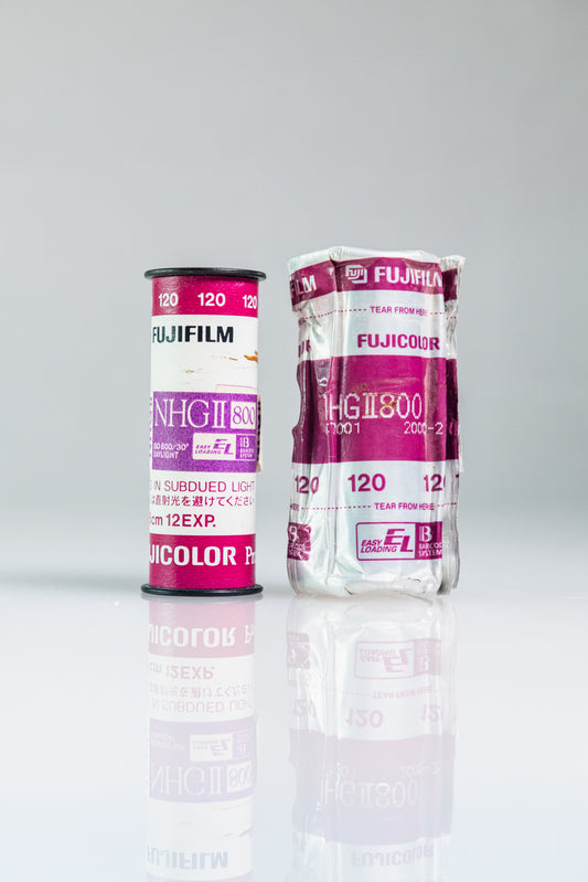 2 Rolls Fuji NHGII 800 120mm - Exp 2000