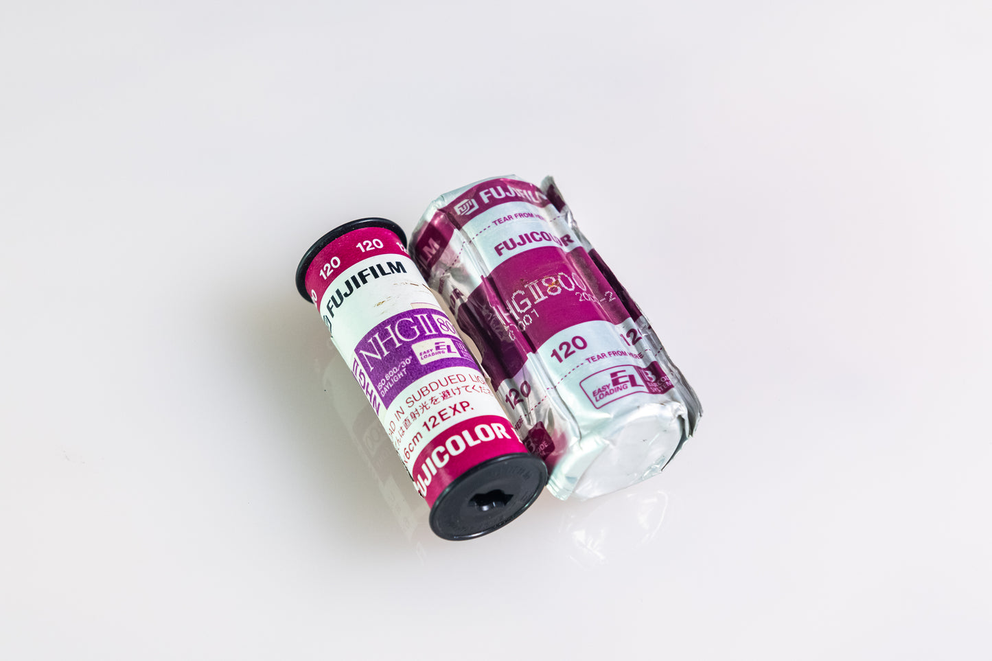 2 Rolls Fuji NHGII 800 120mm - Exp 2000