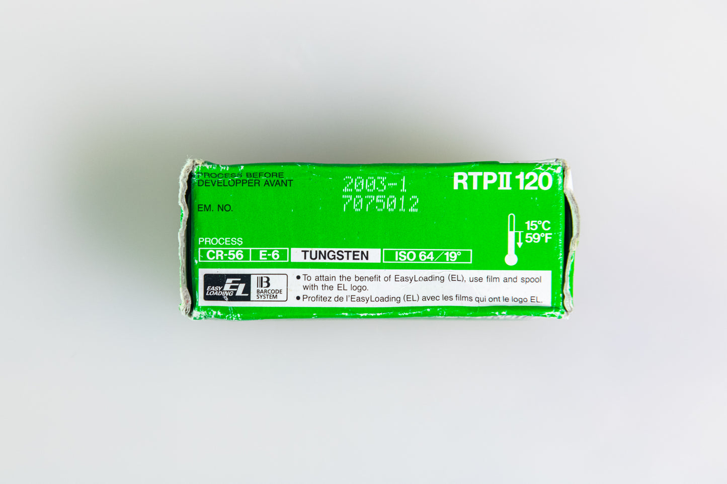 9 Rolls Fuji 64T Type II (Tungsten) 120mm - Exp 2003