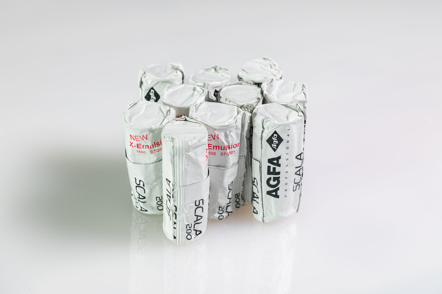 10 Rolls Agfa Scala 200 120mm - Exp 2001