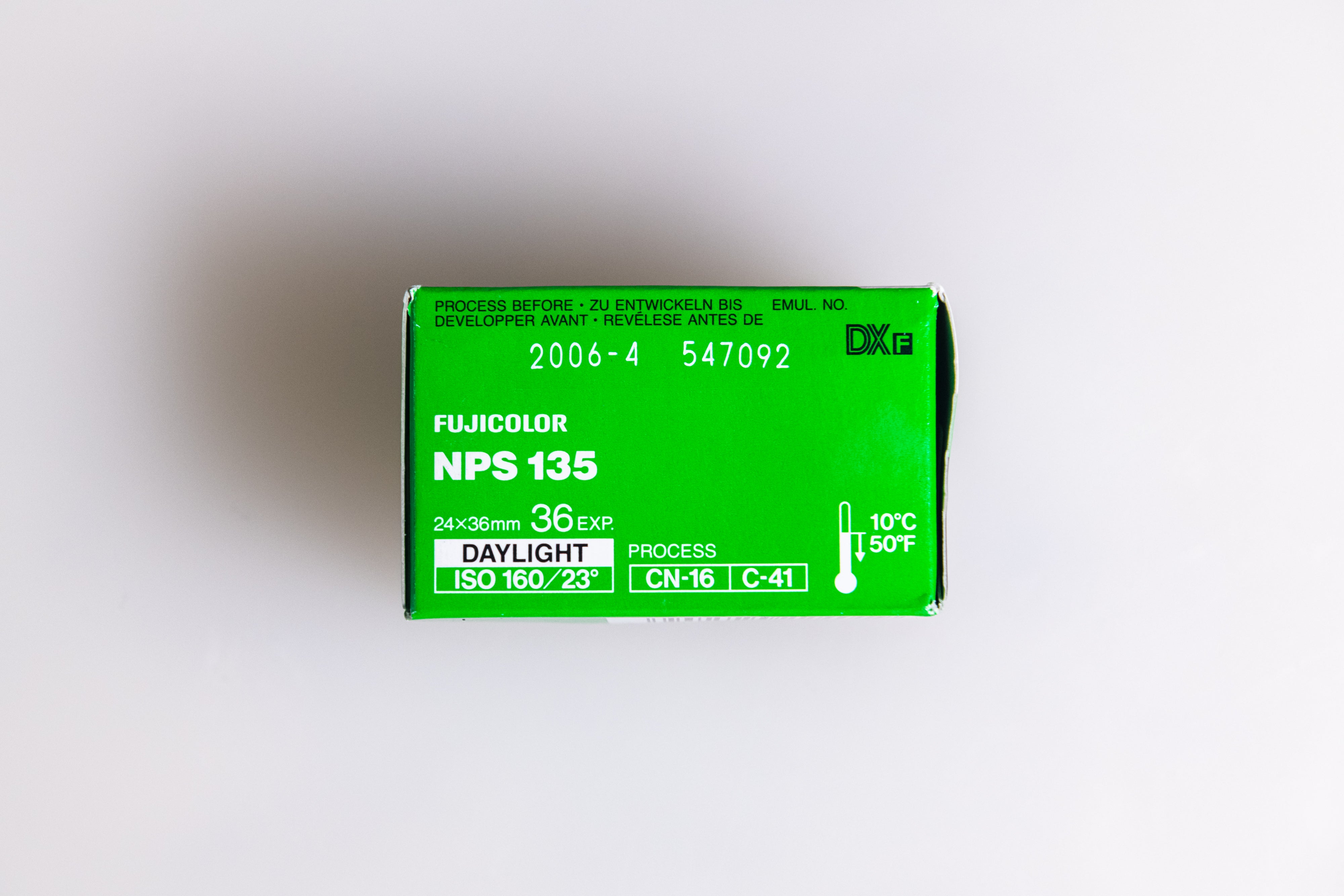 12 Rolls Fuji NPS 160 35mm - Exp 2006 – KWAKUSHOP