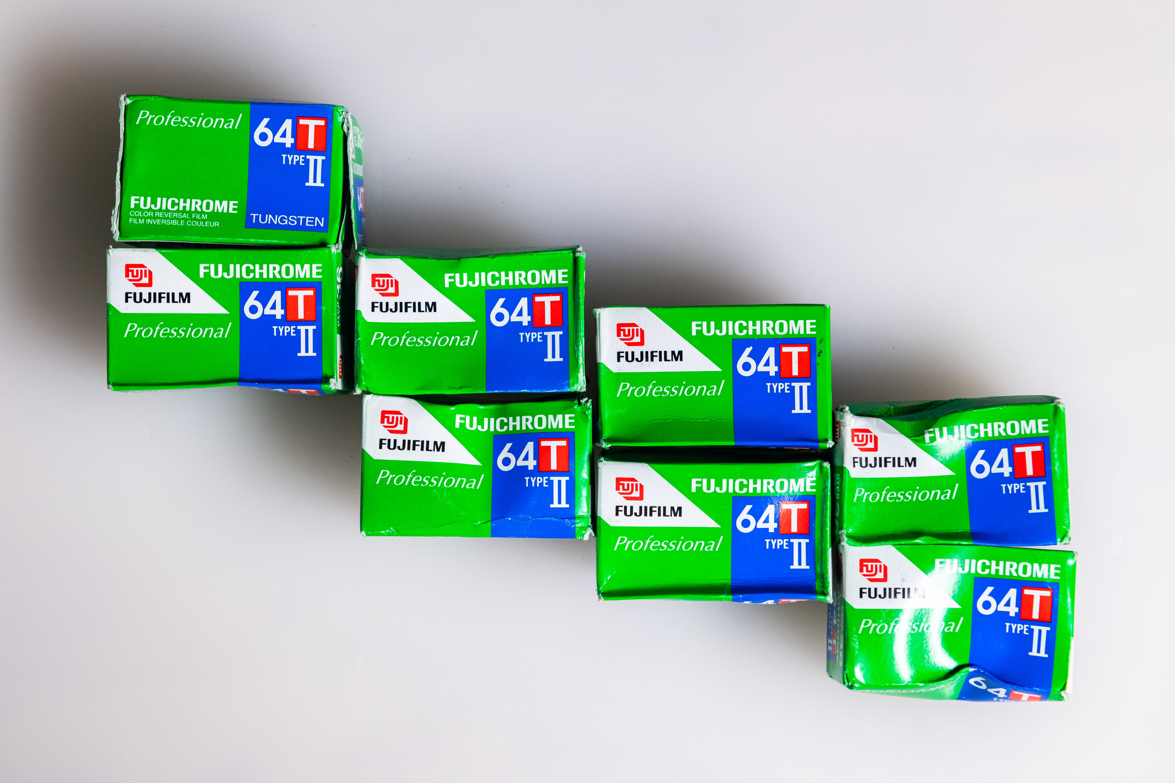8 Rolls Fuji 64T (Tungsten) Type II 35mm - Exp 2001 – KWAKUSHOP