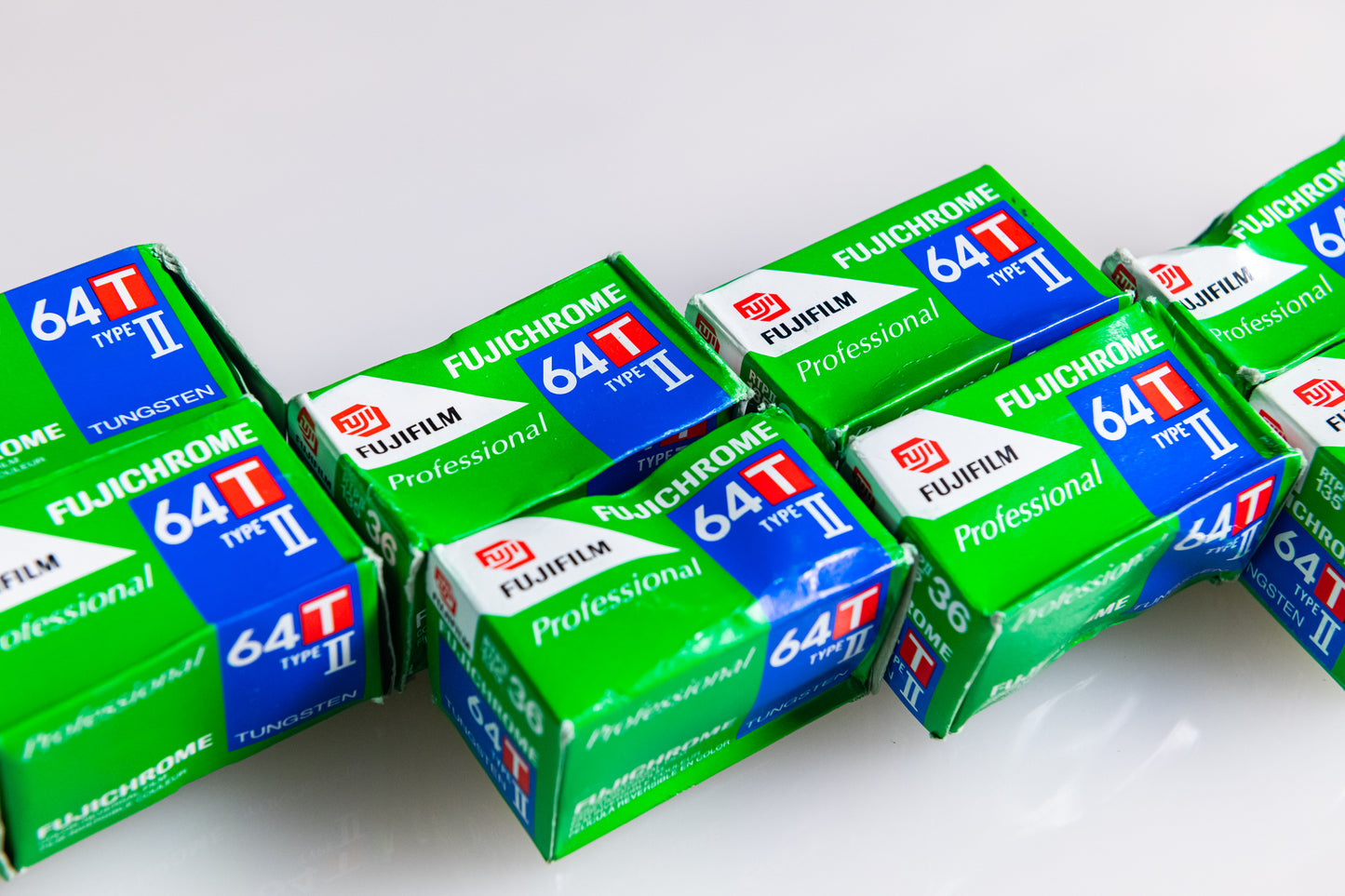 8 Rolls Fuji 64T (Tungsten) Type II 35mm - Exp 2001