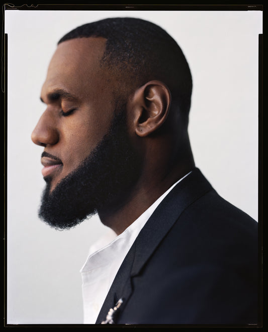 LeBron James - On White