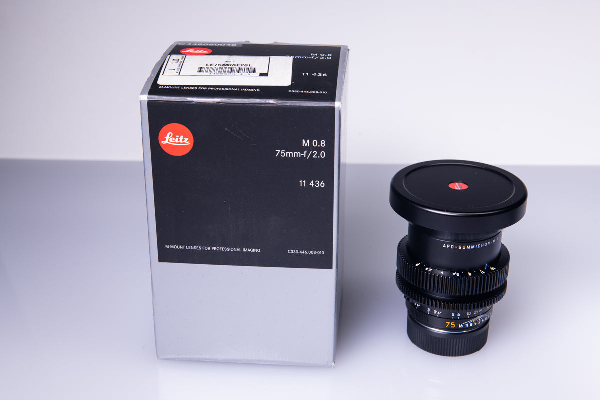 Leitz M 0.8 Cine Lens Set: The Poetry of Leica in Motion