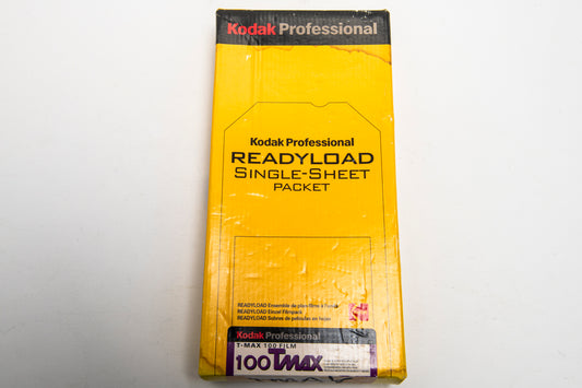 Kodak Ready Load TMAX 100 4x5 - 16 Sheets - Exp 2007